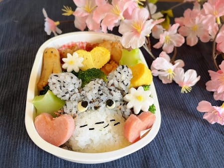 Bilingual Totoro Cute Character Bento cooking Class
