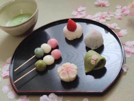 Let's enjoy making Mochi & Nerikiri wagashi together!