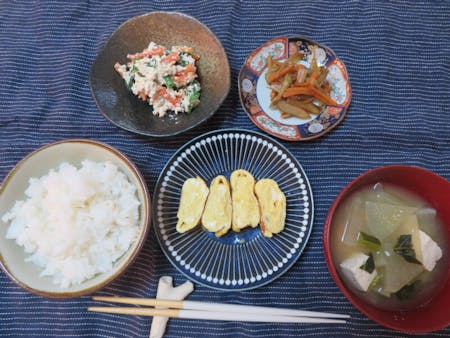Japanese Set Meal cooking class/Let's make 