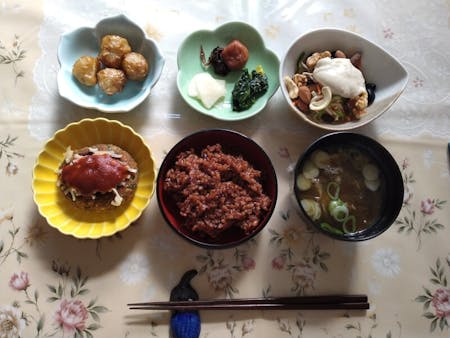 Japanese-style vegan cuisine