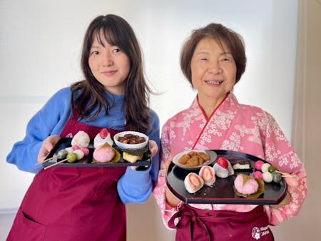 Seasonal Mochi and Japanese Tea course