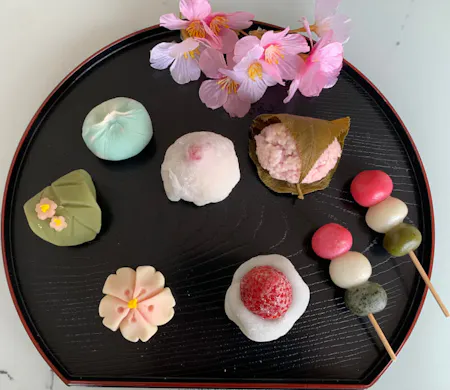Solo Friendly! Private class in Mochi and Nerikiri-making with Matcha - in a private home.