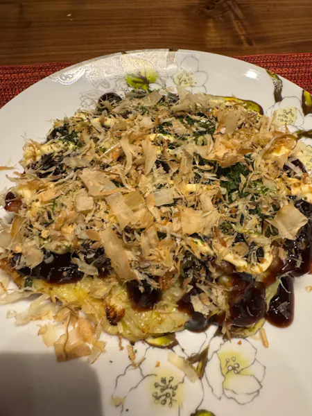 Okonomiyaki class taught by a chef!