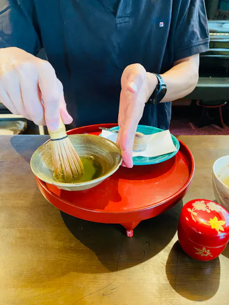 Easy matcha table ceremony！ 〈This is a trial lesson on Japanese sweets and matcha.〉