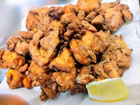 Karaage with Japanese Izakaya/Yatai style