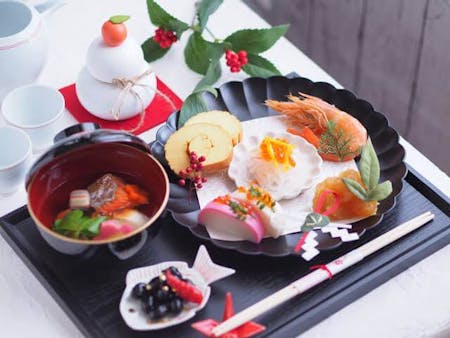 New Year\'s dishes  Osechi