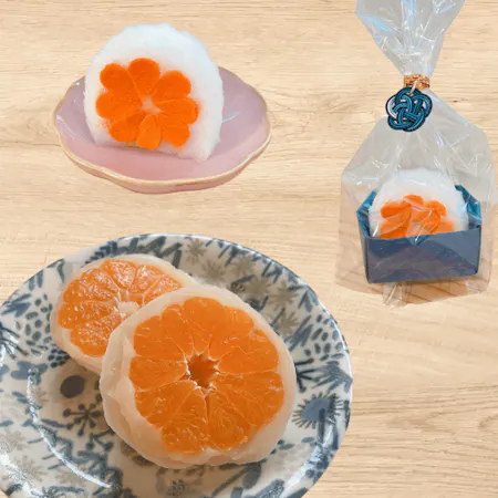 Japanese sweets making & food sample making experience