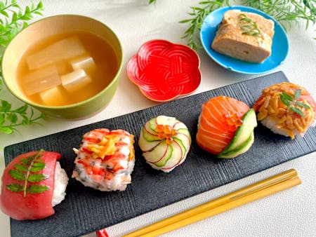 Limited to 1 couple per day
 Learn from a host in a Japanese home, Temari Sushi and Tamagoyaki lessons and Matcha and Sencha tea tasting.
 Experience Japanese life, cooking, Japanese-style room, Japanese sweets, and the whole package!