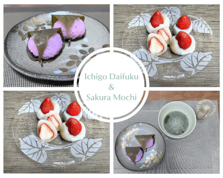 Private Cozy Home Tea Party: Fruit Daifuku, Mochi & Matcha -SOLO FRIENDLY-