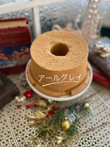 Healthy Rice flour chiffon cake with Earl Gray Tea flavor Gluten Free Class at Yokohama, Kanagawa