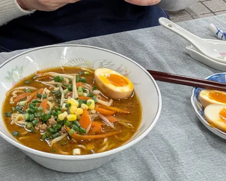 【Nagoya】Miso Ramen Lesson with plenty of vegetables