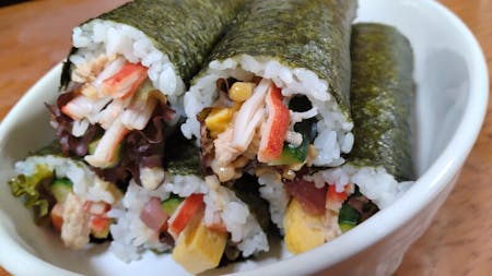 ehoumaki gyoza