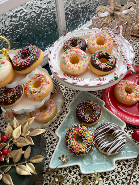 Rice flour baked doughnuts class at Yokohama