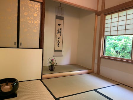 Experience of Japanese Tea Ceremony  with seasonal wagashi(Japanese sweets)