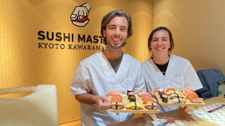 Kyoto : Hands-on Sushi Making Experience (Nigiri & Roll Sushi)