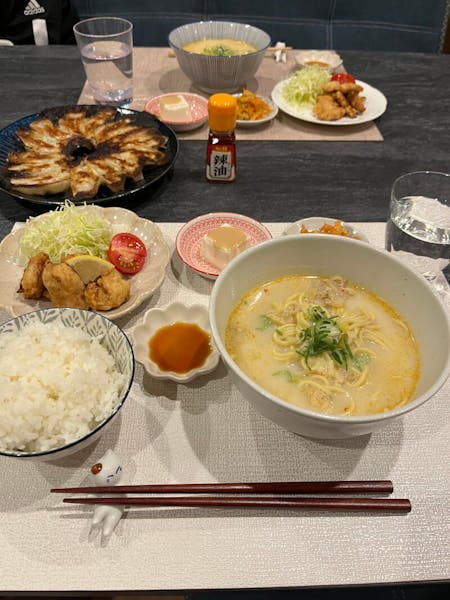 Cooking Gyoza & Tantanmen + Japanese Calligraphy