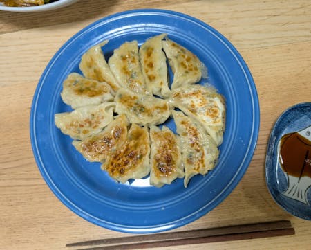 Cook Gyoza and Kimchi Fried Rice at homey Kitchen in Itabashi.