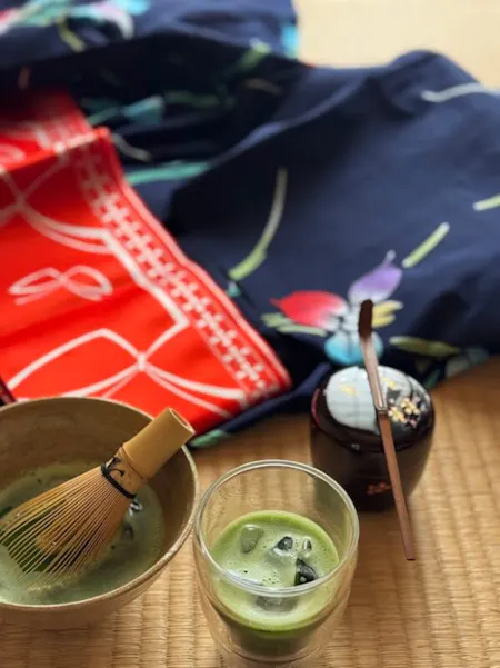 Wear a Yukata and discover the Art of Matcha and Wagashi (Japanese sweets)