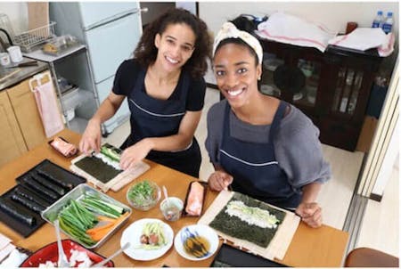 Vegetarian Sushi Making Class