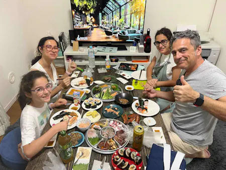 "Where Tradition Meets Taste." "Japanese Sushi Making Experience"
