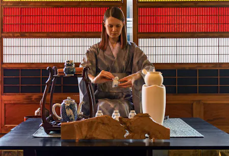 Enjoy a Traditional Sencha Tea Ceremony and Learn How to Brew Delicious Japanese Tea from a Seasoned Tea Master in Kyoto