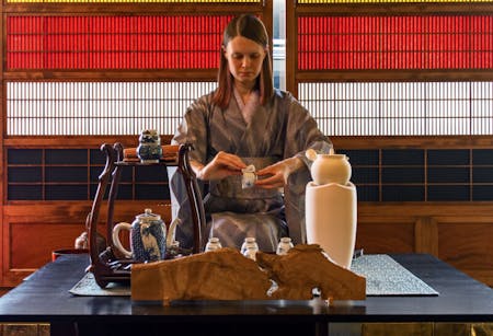 Enjoy a Traditional Sencha Tea Ceremony and Learn How to Brew Delicious Japanese Tea from a Seasoned Tea Master in Kyoto