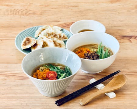 Make Vegan Ramen & Gyoza