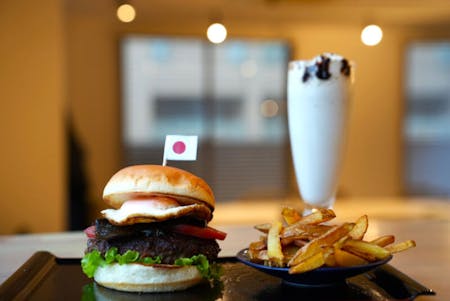 Wagyu Teriyaki Burger & UMAMI FRIES Class