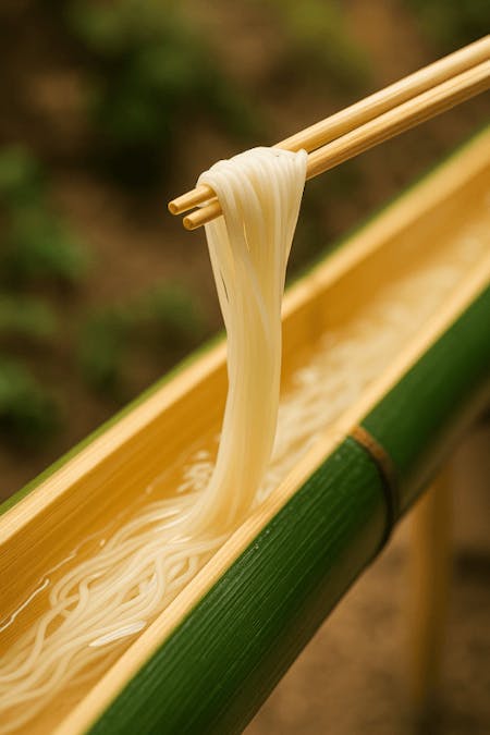 Summer-Only Nagashi Somen Experience – Build, Flow, and Enjoy (For 2+ Guests)
