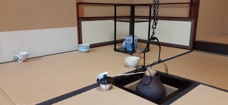 Experience a traditional tea ceremony in an authentic tatami-floored tearoom. Then, prepare matcha yourself.