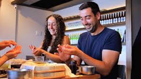 Make your own Sushi with fish you buy at Tsukiji Market.