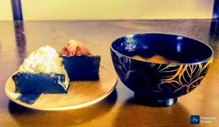 Let's make your own onigiri in tea producting region!!
