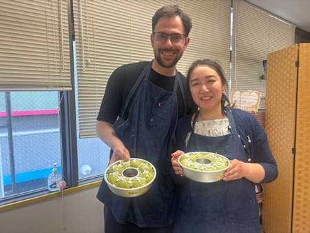 Join us at our bread-making class in Edogawa Ward, Tokyo, and make delicious matcha red bean bread with a staff member who has 20 years of experience as a bread instructor.\r\n