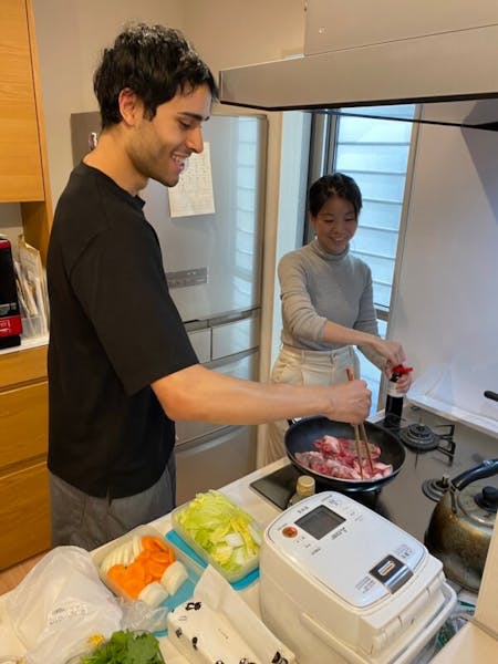 Wagyu Sukiyaki and Tamagoyaki(egg roll) class