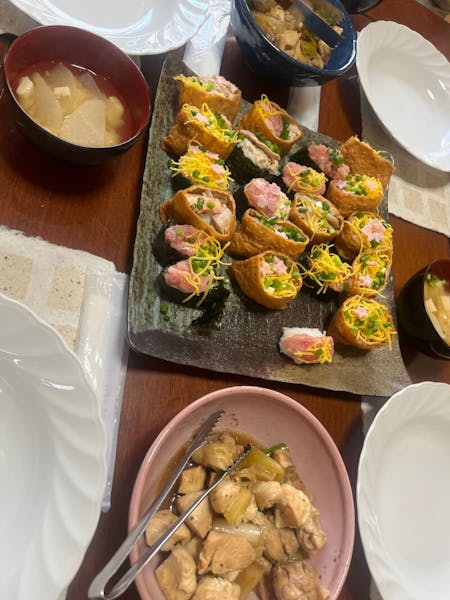 Japanese holiday comfort and home made lunch/ dinner 
