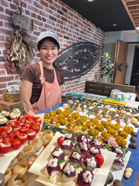 Vegan Sushi Cooking Class.