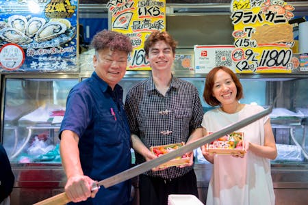 Sushi Bento Making & Tsukiji Market Insider Tour with Tuna Tasting
