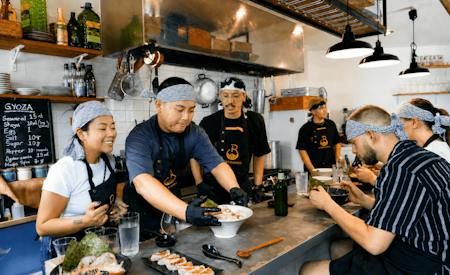2-Hour Evening Wagyu Ramen & Gyoza Cooking Class in Tokyo