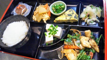 Japanese style meal　plate