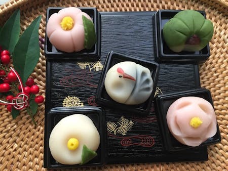 Japanese sweets Nerikiri and Tea ceremony experience