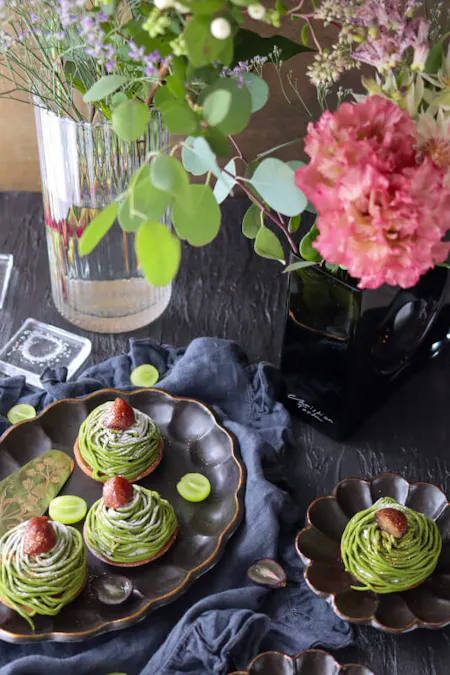 【Private】Matcha montblanc tartelette/Kaori Jewelry Sweets®Class Tokyo