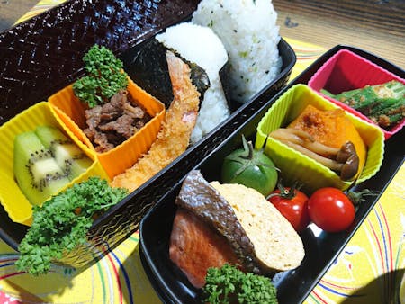 Well-balanced BENTO (Lunch Box) cooking!