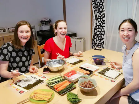 Let's make Sushi rolls!!