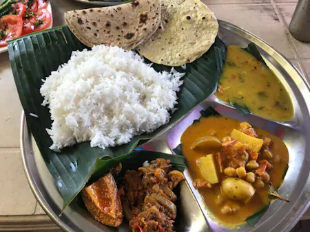 Home made Indian/Japanese dishes