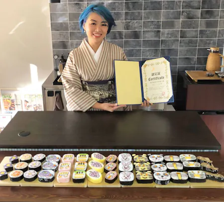 [CERTIFICATE] Art SUSHI ROLL 3hrs@Ginza/Tsukiji, Tokyo