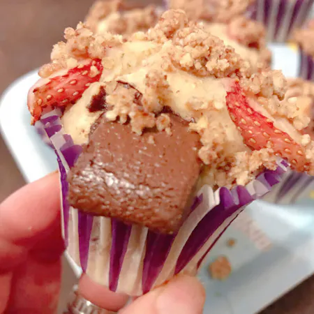 Gluten free Spice fragrant aroma muffin for vegan