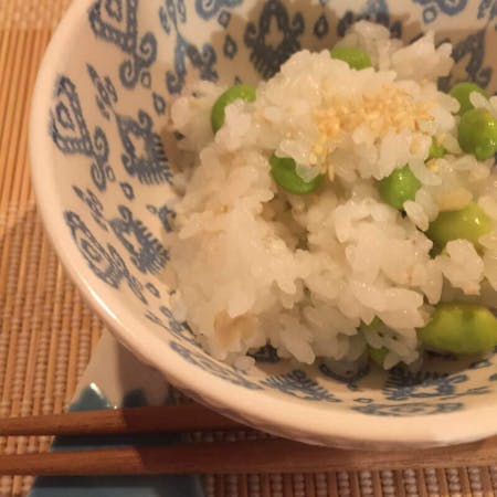 Summer specialty EDAMAME RICE