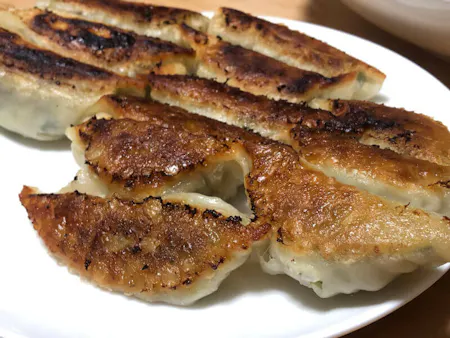 Homemade Gyoza