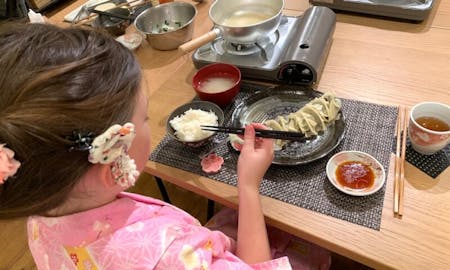 Gyoza Cooking in Kyoto with Local chef
