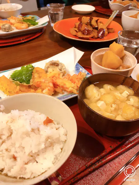 Homemade Washoku cooking